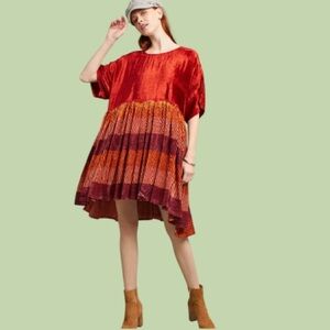 Anthropologie for NORBLACK NORWHITE   Dover Swing Dress XS-S